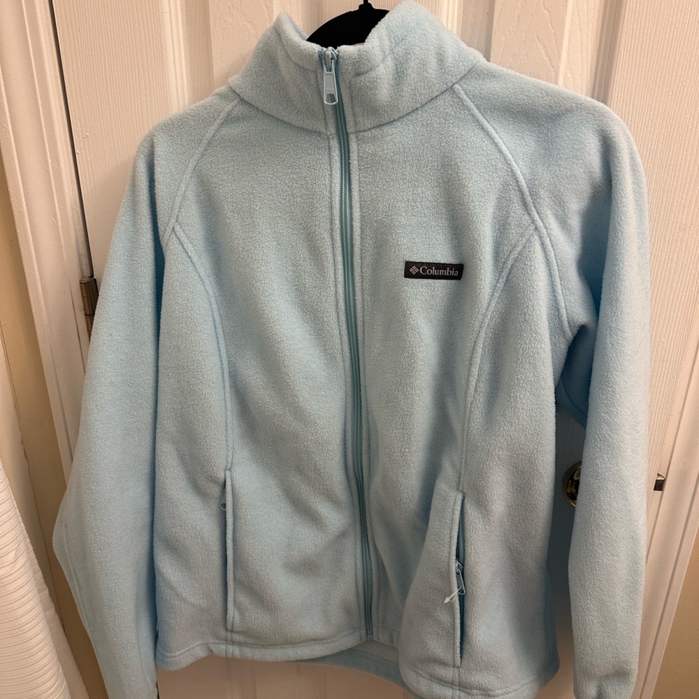 Columbia Sky Blue Fleece Jacket